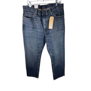 Levis 559 Relaxed Straight Jeans Mens Mid-Rise Zip Medium Wash Blue 38 x 32 NEW